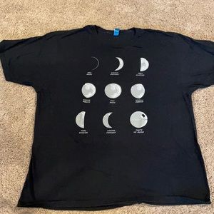 Generic Star Wars Death Star theme graphic t-shirt - XXL